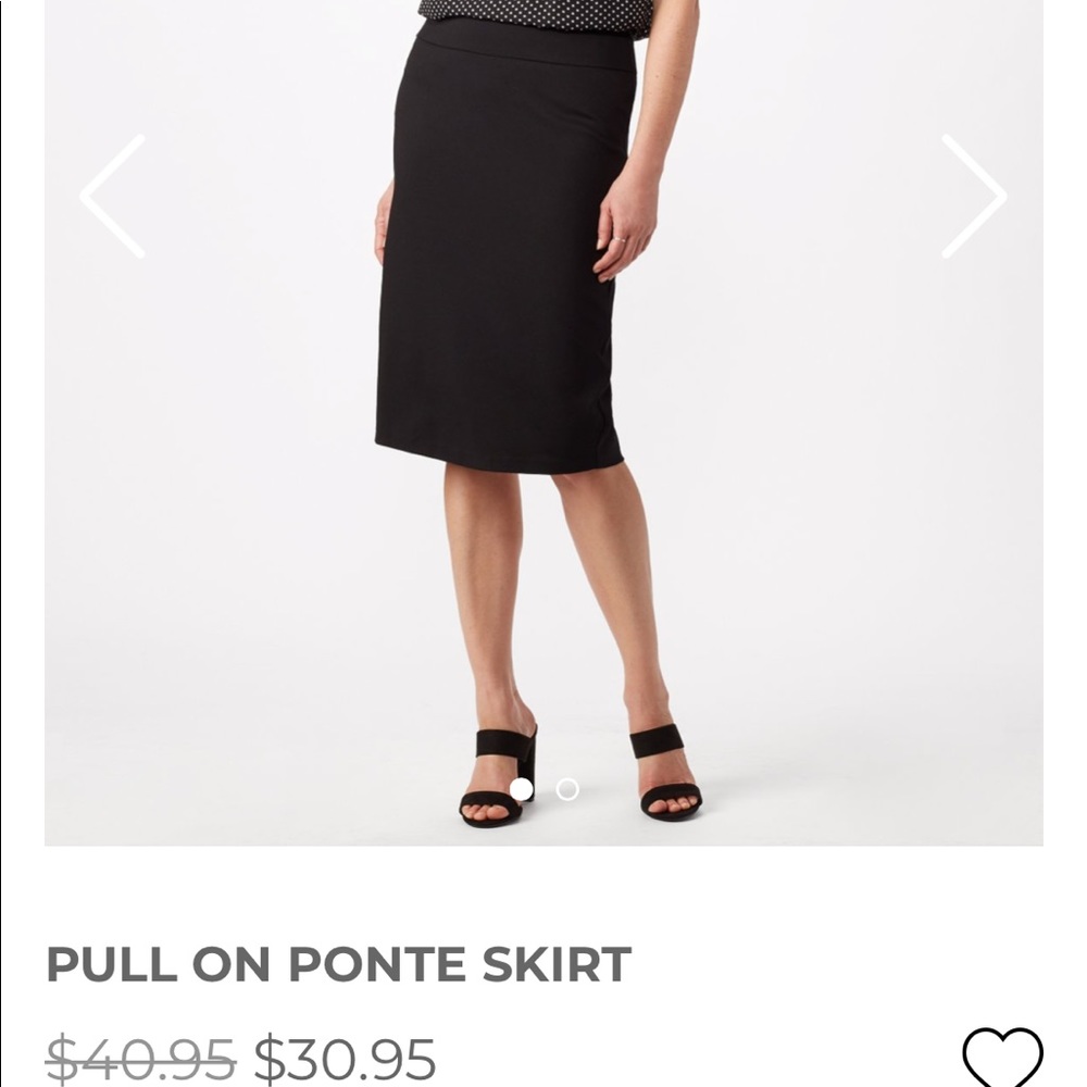 Dress Barn Skirt - Black - Women’s Size 16